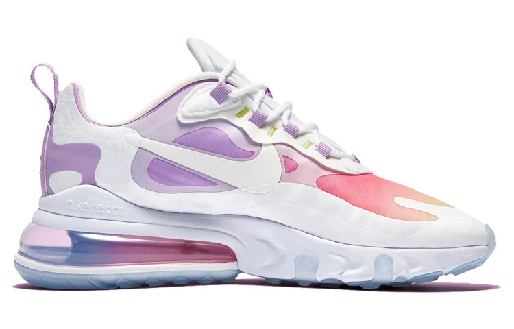 Nike Womens Air Max 270 React Multi-Color White CU2995-911