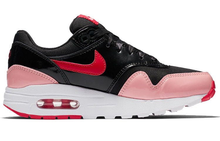 Nike Air Max 1 QS GS 'Black Speed Red' Black/Speed Red/Bleached Coral AO1026-001