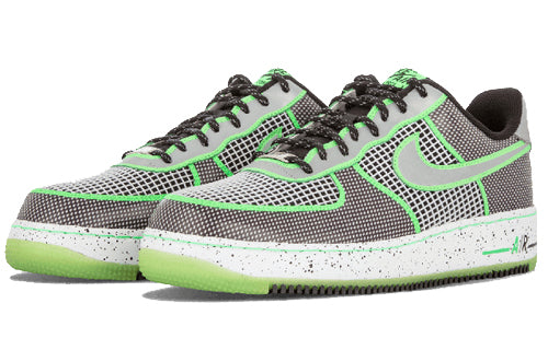 Nike Air Force 1 Low I/O DB 'Doernbecher' Black/Metallicsilver-Poison Green 585195-003