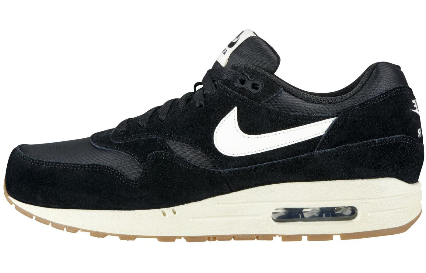 Nike Air Max 1 Essential Black Gum Light Brown 537383-011