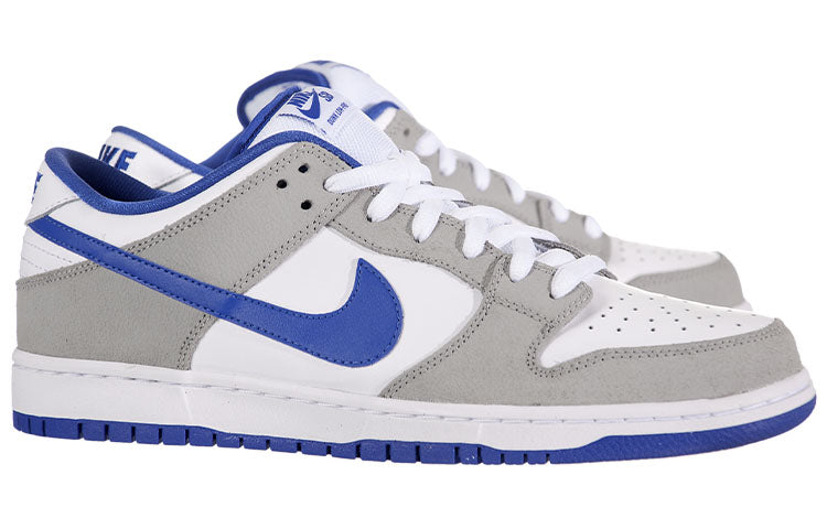 Nike Dunk Low Pro SB Skateboard Matte Silver Varsity Royal 304292-040