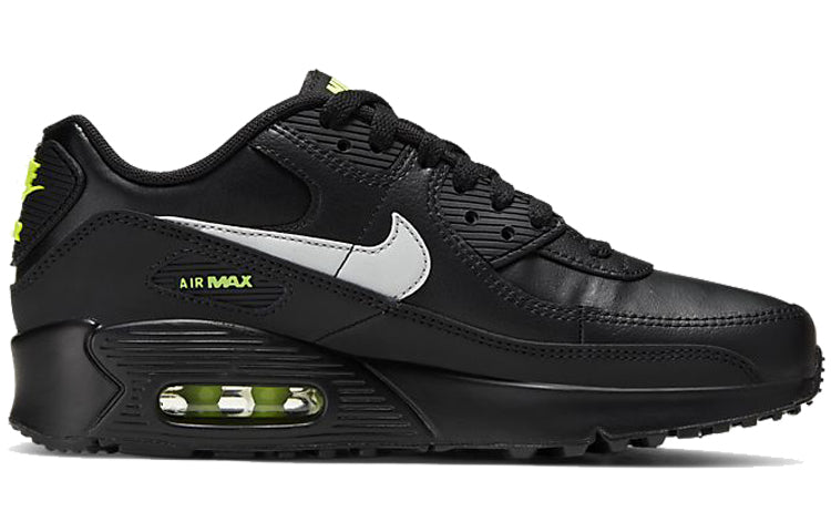 Nike Air Max 90 GS 'Black Volt' Black/Volt/Light Smoke Grey CV9608-001