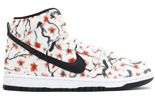 Nike SB Skateboard Dunk High Pro 'Cherry Blossom' Sail/Black-Light Crimson-White 305050-106