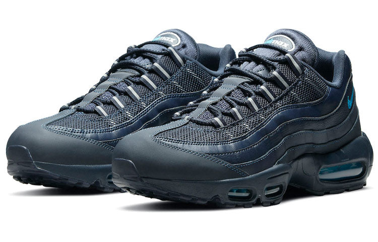 Nike Air Max 95 Essential 'Obsidian' Obsidian/Reflect Silver/Black/Laser Blue DJ6884-400