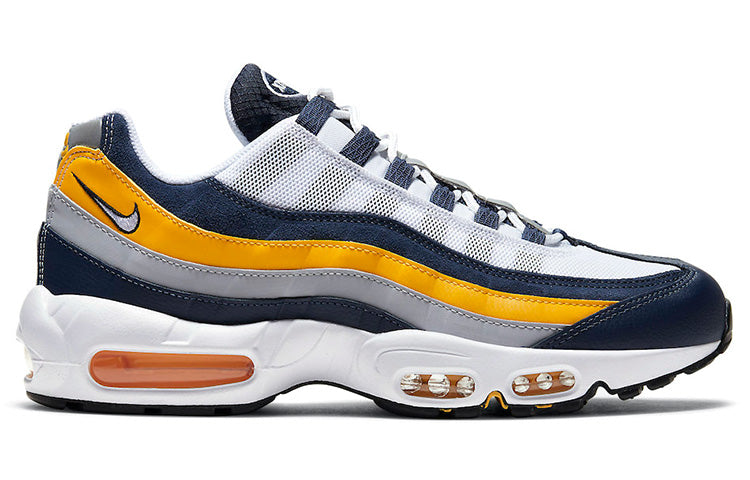 Nike Air Max 95 'Michigan' Midnight Navy/University Gold/Wolf Grey/White CZ0191-400