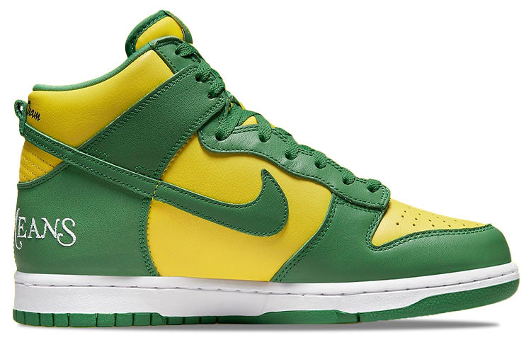 Nike Supreme x SB Skateboard Dunk High Brazil DN3741-700
