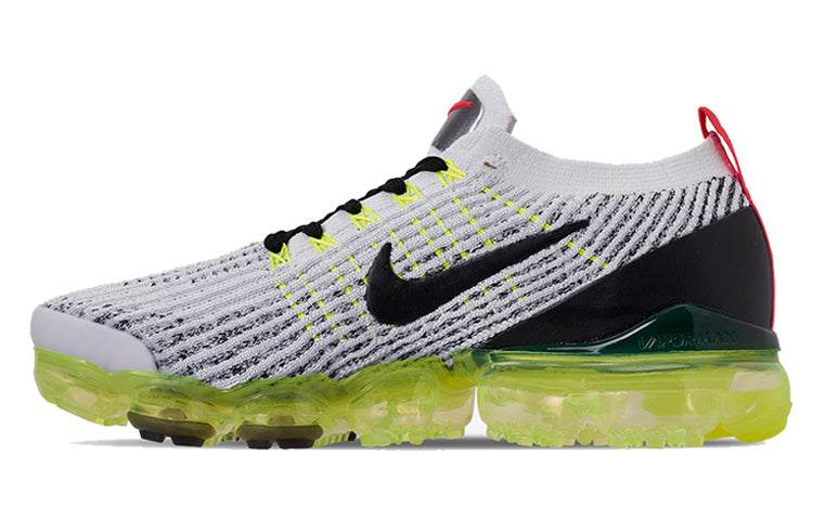 Nike Air VaporMax Flyknit 3 White Black Volt AJ6900-100
