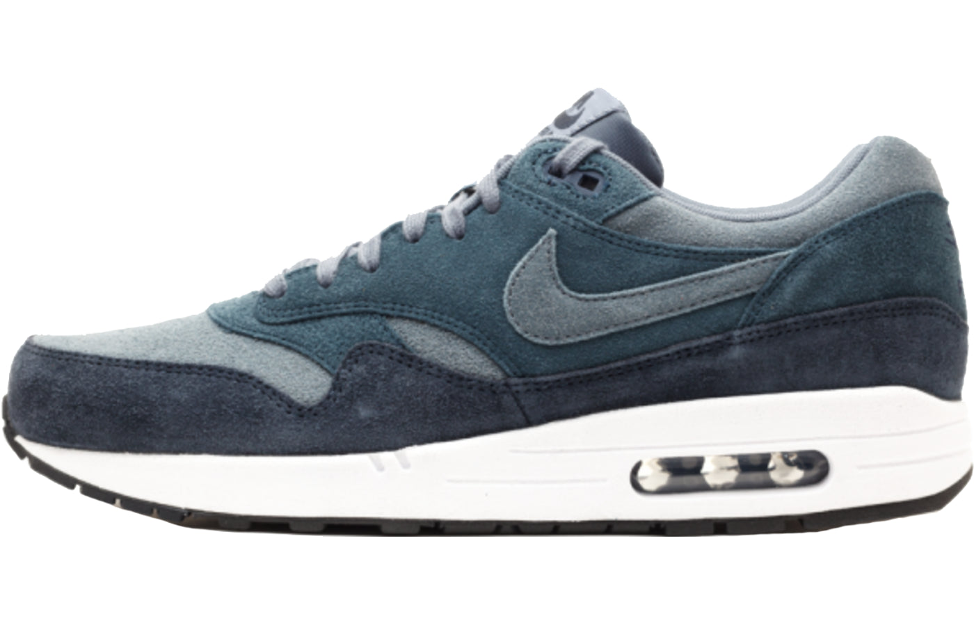 Nike Air Max 1 Essential Leather 'Armory Slate' Armory Slate/Armory Slate/Armory Navy 599301-444
