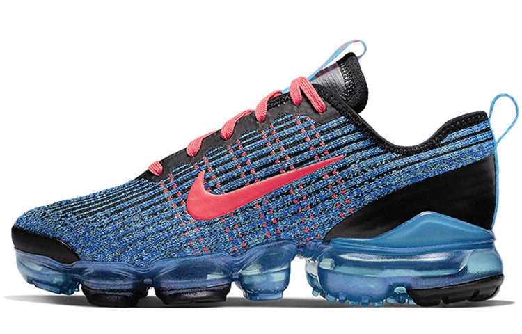 Nike Air VaporMax Flyknit 3 GS 'Blue Fury' Blue Fury/Flash Crimson-Black BQ5238-401