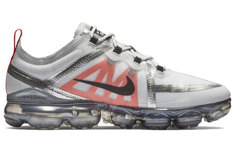 Nike Air VaporMax 2019 'Platinum Orange' Pure Platinum/White-Team Orange-Black AR6631-003