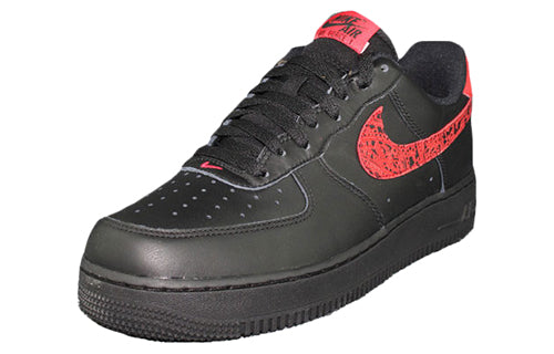 Nike Air Force 1 Low 'Red Paisley Black/University Red-University Red AO3154-001