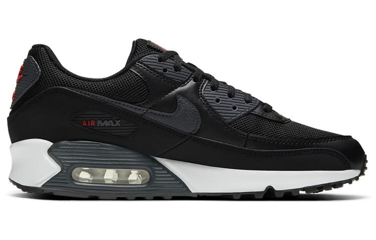 Nike Air Max 90 'Bred' Black/University Red/White/Dark Smoke Grey DH4095-001