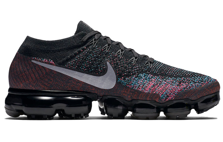 Nike Air VAPORMAX Flyknit Black/METALLIC SILVER-BLUE LAGOON 849558-015
