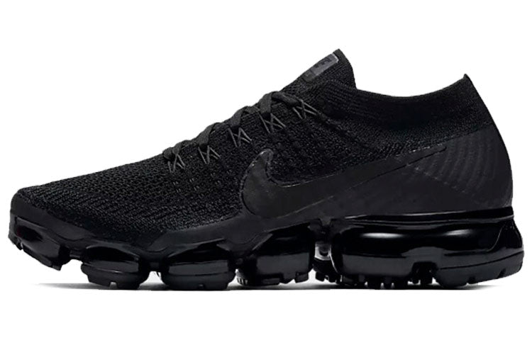 Nike Womens Air Vapormax Flyknit Triple Black 2.0 849557-011