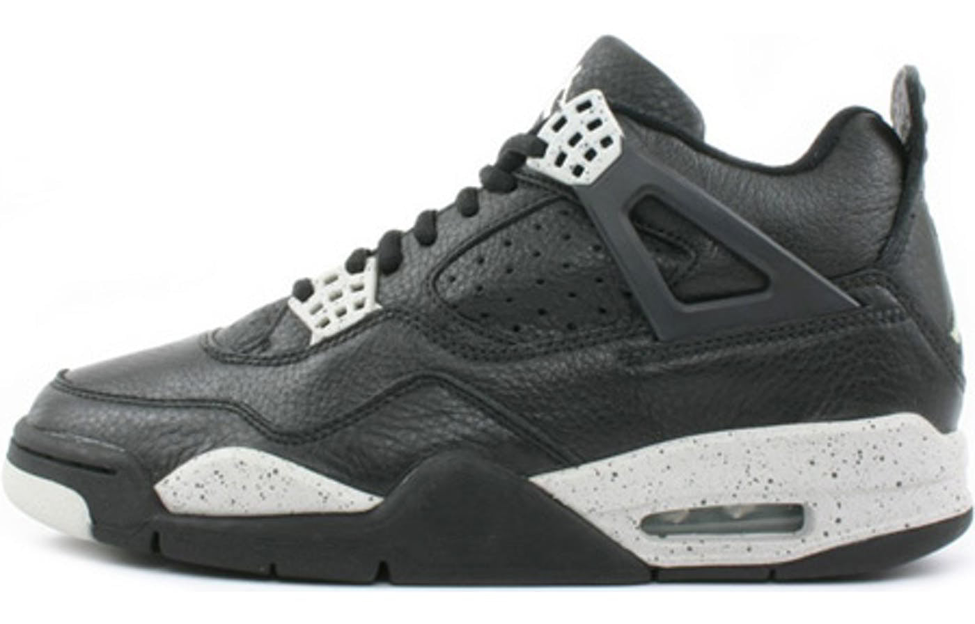 Air Jordan 4 Retro+ 'Oreo' 1999 Black/Black-Cool Grey 136030-001