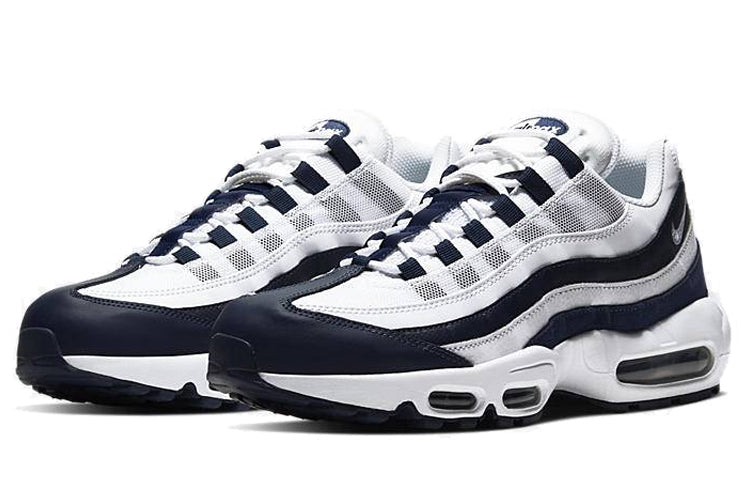Nike Air Max 95 Essential 'White Navy' White/Midnight Navy CI3705-400