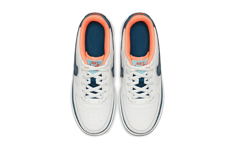 Nike Air Force 1 Low'Swoosh Chain' GS White/Blue/Orange CK9708-100