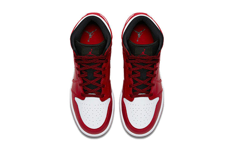 Air Jordan 1 Mid BG Gym Red 554725-605
