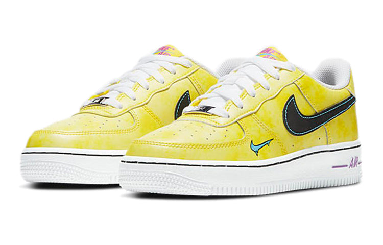 Air Force 1 Low GS 'Peace, Love, and Basketball' Speed Yellow/Black/Laser Blue DC7299-700
