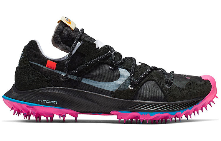Nike Womens WMNS Zoom Terra Kiger 5 OW Off-White - Black Pink Blast CD8179-001