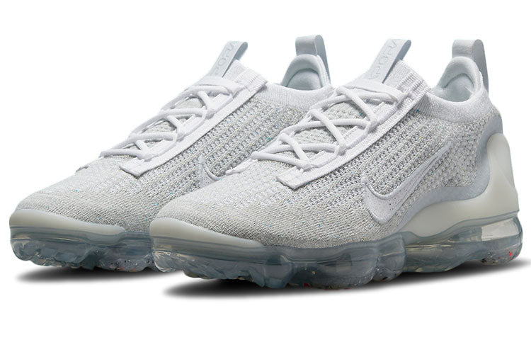 Nike Womens Air Vapormax Flyknit 2021 White Pure Platinum DC4112-100