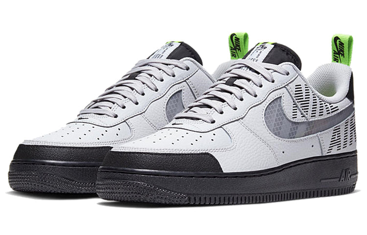 Nike Air Force 1 Low 'Under Construction - Grey' Vast Grey/Gunsmoke/Black/Electric Green BQ4421-001