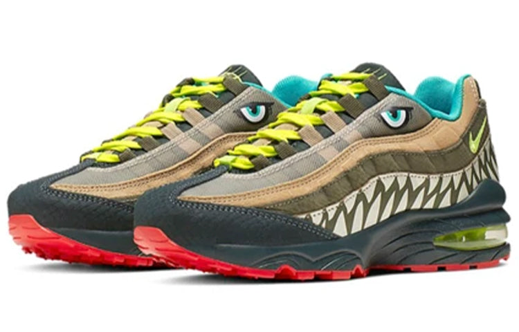 Nike Air Max 95 GS 'Monster' Outdoor Green/Parachute Beige-Light Orewood Brown-Cyber CI9943-300
