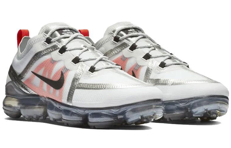 Nike Air VaporMax 2019 'Platinum Orange' Pure Platinum/White-Team Orange-Black AR6631-003