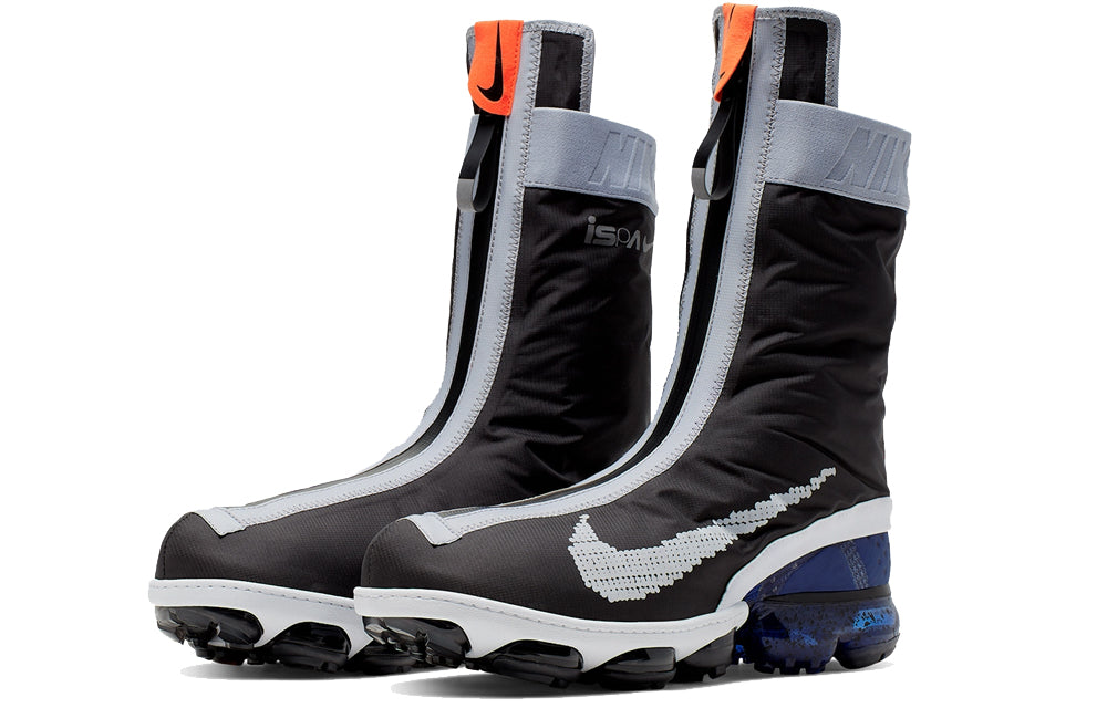 Nike Air VaporMax Flyknit Gator ISPA 'Black' Black/Black/White AR8557-002