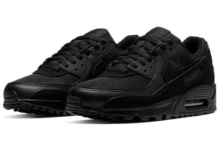 Womens Air Max 90 Recraft 'Triple Black' Blac/Black/Black/White CQ2560-002