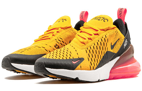 Nike Air Max 270 GS 'University Gold' Black/University Gold-Hot Punch 943345-700