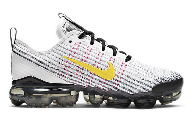Nike Air VaporMax Flyknit 3 GS 'White Dynamic Yellow' White/Dynamic Yellow/Hyper Turquoise BQ5238-102