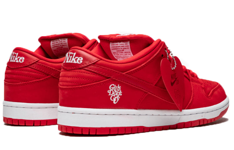 Nike Girls Don't Cry x Dunk Low Pro SB Skateboard QS 'Coming Back Home' University Red/White BQ6832-600