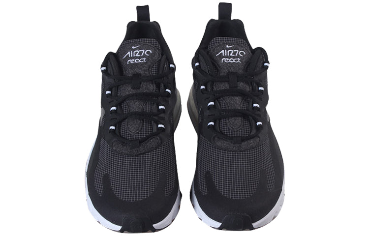 Nike Air Max 270 React Black Metallic Silver CQ4598-071