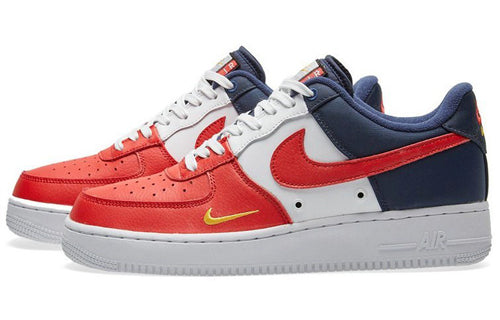 Nike Air Force 1 Low '07 LV8 '4th of July' Obsidian/White-University Red 823511-601