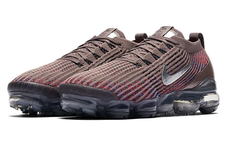 Nike Womens Air VaporMax Flyknit 3 'Plum Eclipse' Plum Eclipse/Metallic Silver AJ6910-200
