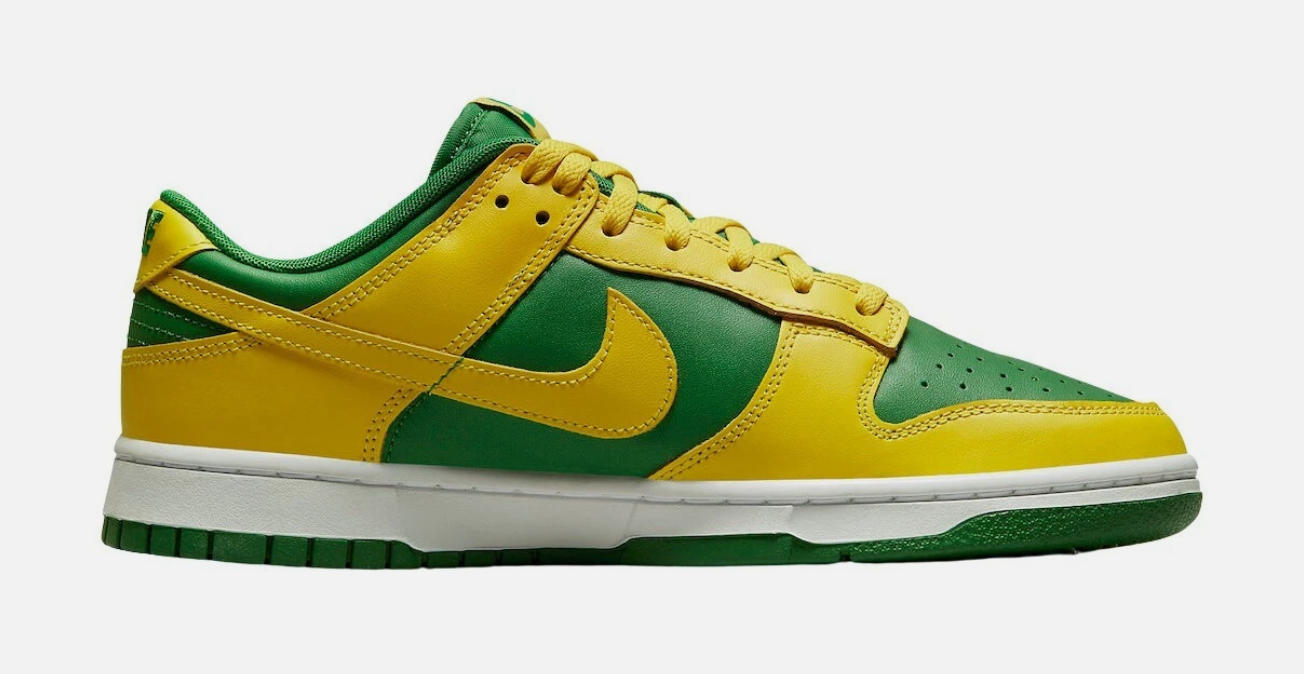 Nike Dunk Low Reverse Brazil Brasil Green Yellow DV0833-300