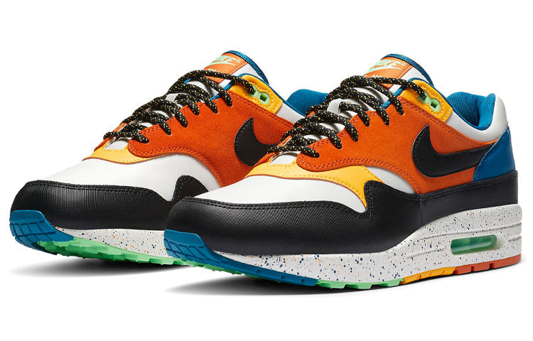 Nike Air Max 1 'Multi Mix' Phantom/Green Abyss/Starfish/Black CZ8140-001