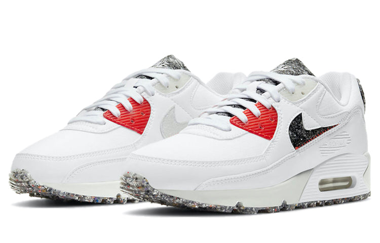 Nike Air Max 90 M2Z2 'Recycled Wool Pack - White Photon Dust' White/Photon Dust/Bright Crimson DD0383-100