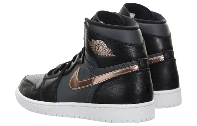 Air Jordan 1 Retro High Black Metallic Red Bronze 332550-016