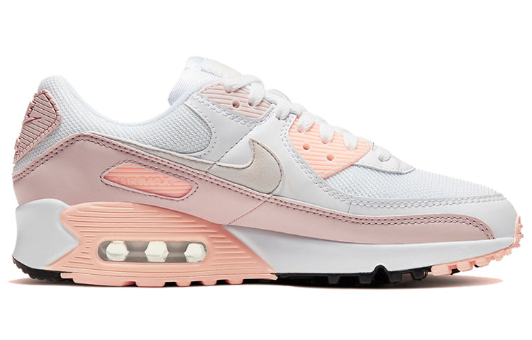 Nike Womens Air Max 90 White Barely Rose CT1030-101