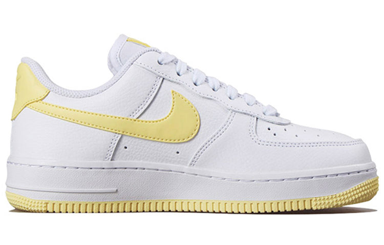 Nike Womens Air Force 1 Low '07 'Bicycle Yellow' White/Bicycle Yellow/White AH0287-106