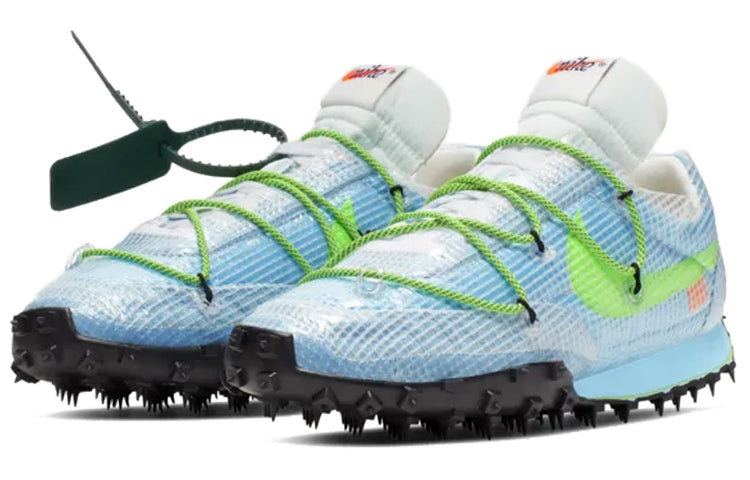 Nike Womens WMNS Waffle Racer SP Off-White - Vivid Sky CD8180-400