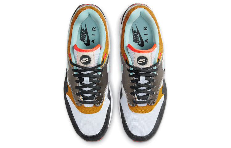 Nike Air Max 1 'Graffiti' White/Chutney/Dark Smoke Grey/Glacier Ice CZ8138-100