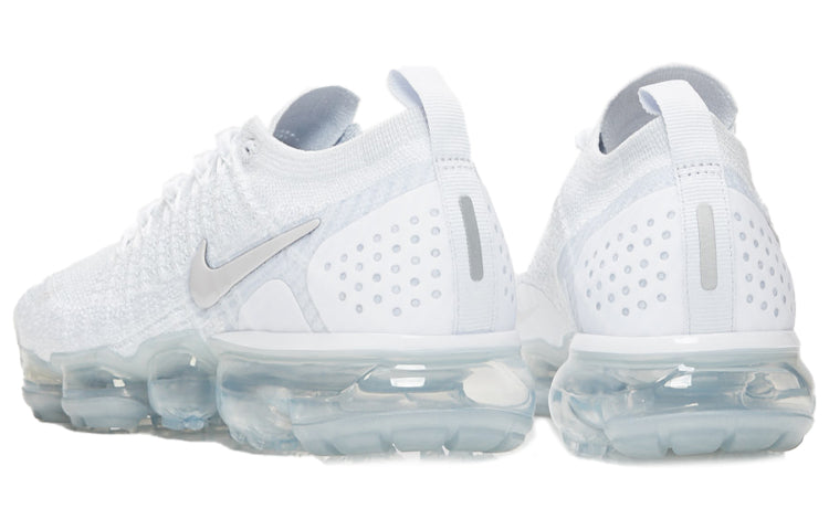 Nike Womens Air VaporMax Flykint 2 White Vast Grey 942843-105