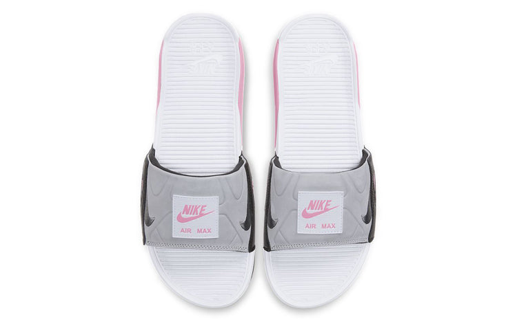 Nike Air Max 90 Slide 'Rose' White/Rose/Pure Platinum/Cool Grey BQ4635-100