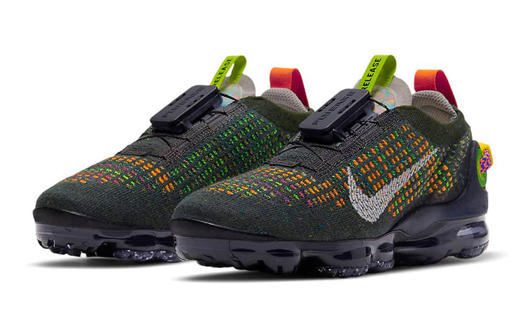 Nike Air VaporMax 2020 GS 'Newsprint' Newsprint/Black/Opti Yellow/College Grey CJ4069-006