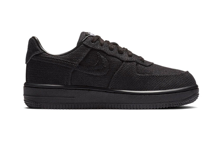 Nike Stussy x Air Force 1 Low PS 'Black' Black/Black/Black DD1578-001
