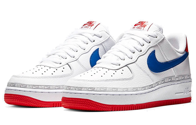 Nike Air Force 1 Low 'Overbranding - White Red Blue' CD7339-100