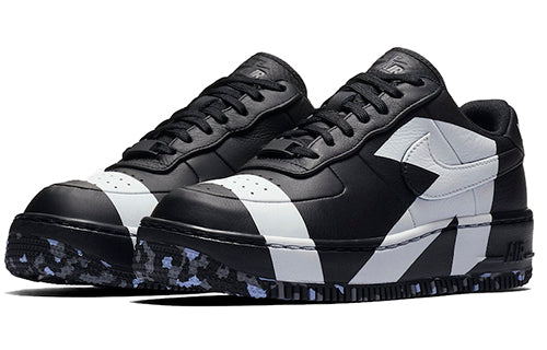 Nike Womens Air Force 1 Low Upstep 'Uptown' Black/White 898421-001